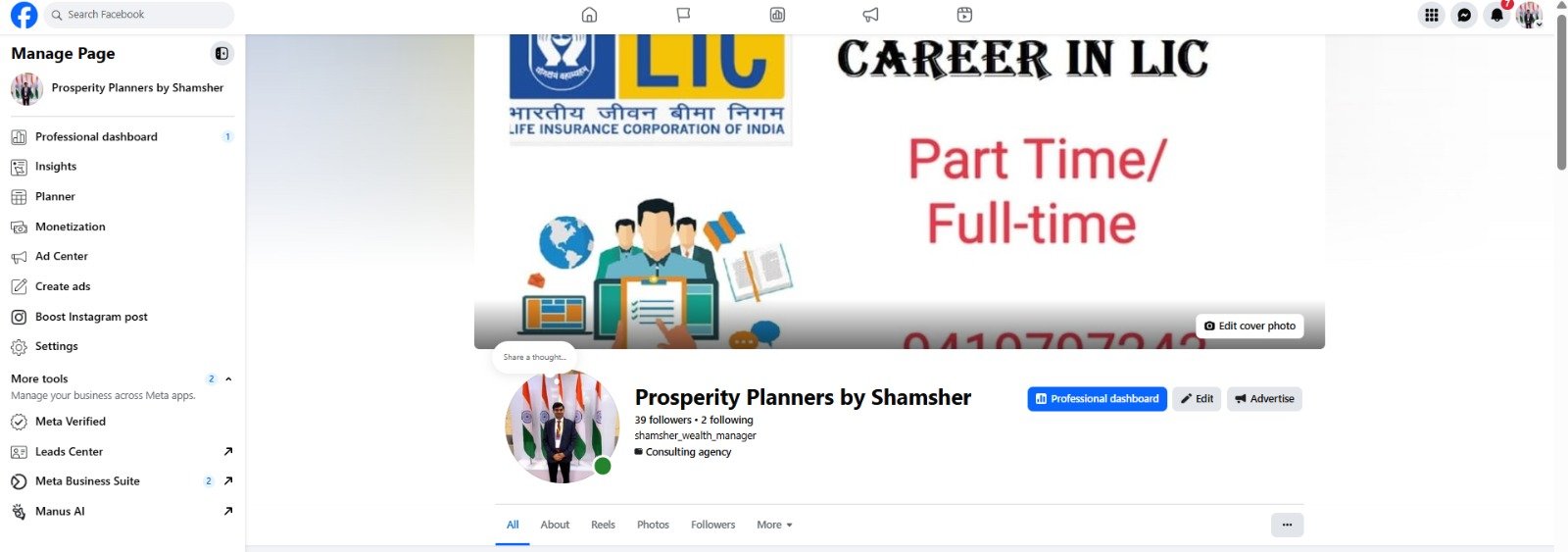 Prosperity Planners on Facebook